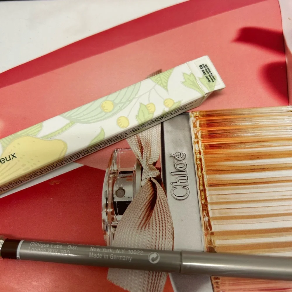 Clinique Quickliner For Eyes Eyeliner w/ Smudger Full Size 03 roast coffee
